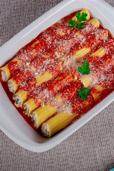 manicotti prada in pelle|ricotta manicotti.